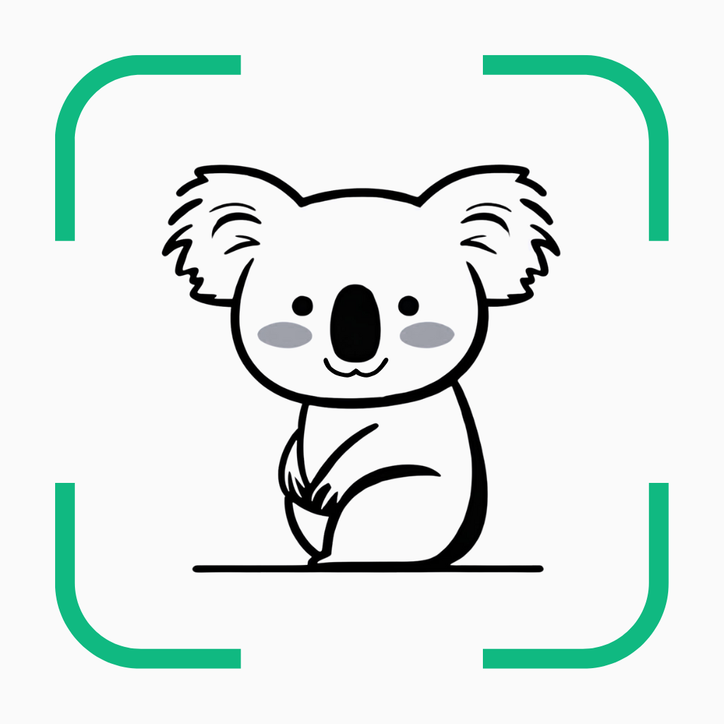 Hungry Koala Scanner Logo